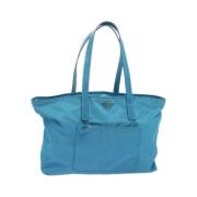 Pre-owned Nylon prada-bags Prada Vintage , Blue , Dames