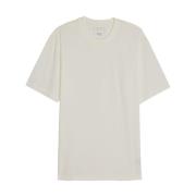 Klassieke Crewneck T-shirt Y-3 , White , Heren