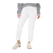 Cropped Jeans Dames 7 For All Mankind , White , Dames