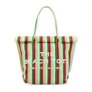 Geborduurde Jacquard Strand Tote Tas Marc Jacobs , Multicolor , Dames