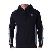 Logo Band Hoodie - Zwart Sergio Tacchini , Black , Heren