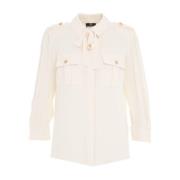 Shirts Elisabetta Franchi , White , Dames