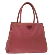 Pre-owned Nylon handbags Prada Vintage , Pink , Dames