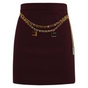 Ketting Mini Rok Elisabetta Franchi , Red , Dames