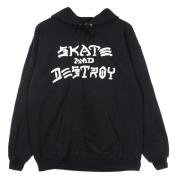 Skate Destroy Hoodie Zwart/Wit Thrasher , Black , Heren