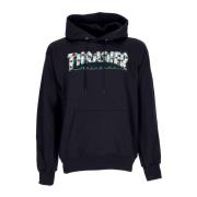 Zwarte Roses Hoodie Heren Langemouw Thrasher , Black , Unisex