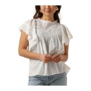 Witte Calisson Blouse Vanessa Bruno , White , Dames