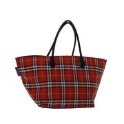 Pre-owned Nylon handbags Burberry Vintage , Red , Dames