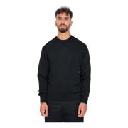 Zwarte Crewneck Sweater Basic Veelzijdig Armani Exchange , Black , Her...