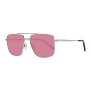 Roze Photochromatic Aviator Zonnebril Serengeti , Gray , Heren