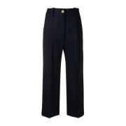 Blauwe Broek Aw24 Damesmode Patou , Blue , Dames