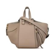 Pre-owned Leather handbags Loewe Pre-owned , Beige , Dames