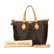 Pre-owned Plastic handbags Louis Vuitton Vintage , Brown , Dames