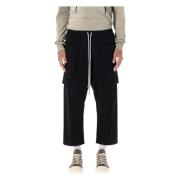 Zwarte Cargo Broek Creatch Aw24 Rick Owens , Black , Heren