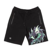 Zwarte Sweat Shorts Lichtgewicht Trainingspak Dolly Noire , Black , He...