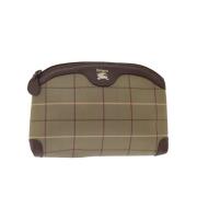 Pre-owned Cotton clutches Burberry Vintage , Brown , Dames