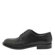 Pre-owned Leather flats Valentino Vintage , Black , Heren