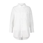 Katoenen Gestreepte Blouse Anine Bing , White , Dames