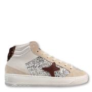 Glitter Mid Sneakers Ama Brand , Multicolor , Dames