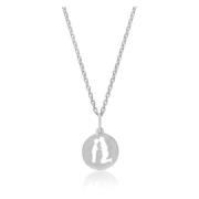 Moeder Kind Ketting Zilver Frk. Lisberg , Gray , Dames