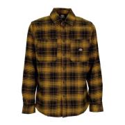 Lange mouw knoopshirt met zakken Dickies , Brown , Heren