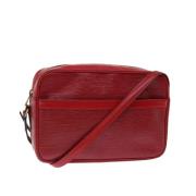 Pre-owned Leather louis-vuitton-bags Louis Vuitton Vintage , Red , Dam...