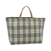 Pre-owned Nylon totes Burberry Vintage , Yellow , Dames