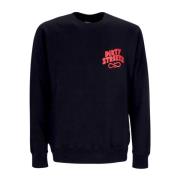 Zwarte Crewneck Sweatshirt met Geborduurd Logo Propaganda , Black , He...