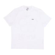 Witte Heren T-shirt met Ringen Arte Antwerp , White , Heren