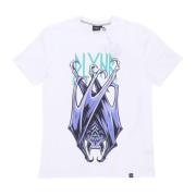 Covid Bat Tee White T-Shirt Dolly Noire , White , Heren