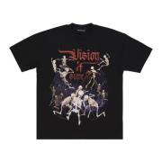 Rock Skull Tee Zwart T-shirt Vision OF Super , Black , Heren