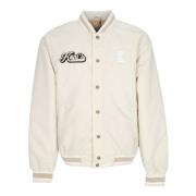 Off White Bomberjack met Poussoir Sluiting Karl Kani , White , Heren