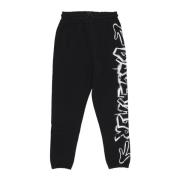 Zwart/Wit Side Logo Trainingsbroek Disclaimer , Black , Heren