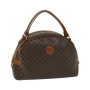 Pre-owned Fabric handbags Celine Vintage , Brown , Dames