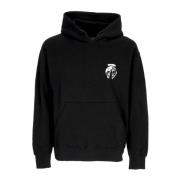 Zwarte hoodie met kangoeroezak Propaganda , Black , Heren