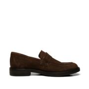 Stanley Suede Loafer - Donkerbruin Shoe the Bear , Brown , Heren