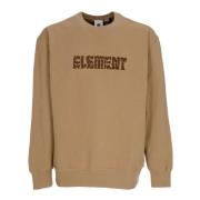 Lichtgewicht Crewneck Sweatshirt Khaki Element , Beige , Heren