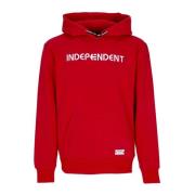 Geborduurde Hoodie Rood Mannen Sweatshirt Etnies , Red , Heren