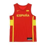 Spanje Basketbal Tanktop Tokyo Olympische Spelen Nike , Red , Heren