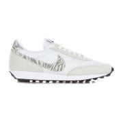 Lage Sneaker Wit Dierenpatroon Nike , White , Dames