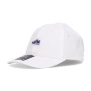 Gebogen Klep Ongestructureerde Pet Wit Nike , White , Heren