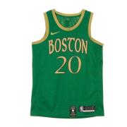 Basketbal Swingman Jersey Hayward City Edition Nike , Green , Heren