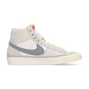 Hoge Sneaker Wit/Grijs/Platina Club Summit Nike , Beige , Heren