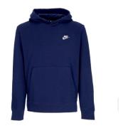 Midnight Navy Sportswear Club Hoodie Nike , Blue , Heren