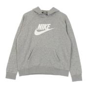 Essential Hoodie Langemouw Sweatshirt Nike , Gray , Dames