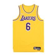 LeBron James NBA Basketball Tank Top Nike , Yellow , Heren