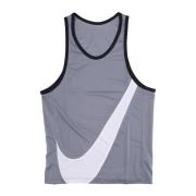 Basketbal Tanktop in Mesh Cool Grey Nike , Gray , Heren