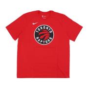 Toronto Raptors Logo Tee Nike , Red , Heren