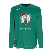 Boston Celtics Longsleeve T-shirt Nike , Green , Heren