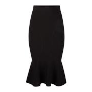 Zwarte Zeemeermin Rok met Cutlines Nina Ricci , Black , Dames